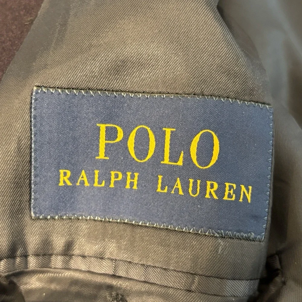 Polo Ralph Lauren Blazer Men's 46r Blue Wool